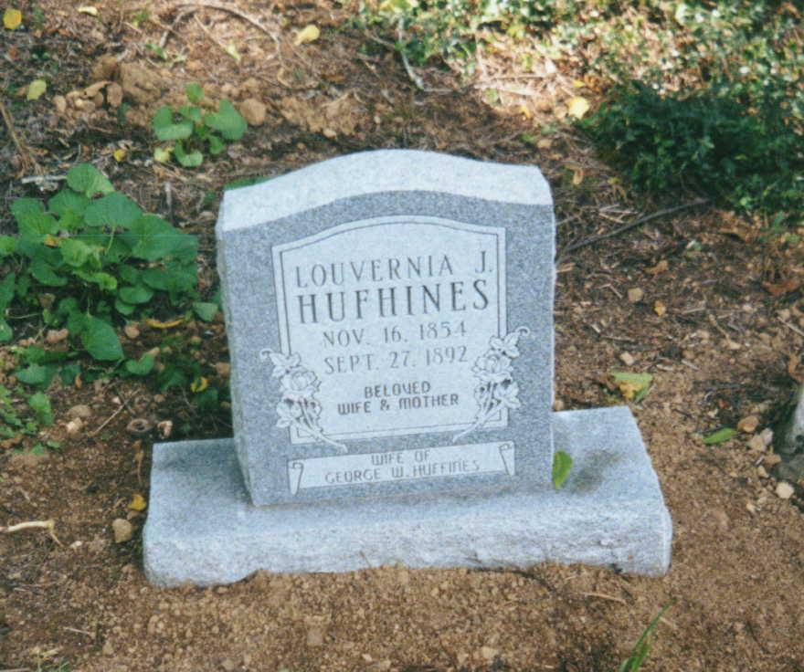 Luvernie Huffines Tombstone